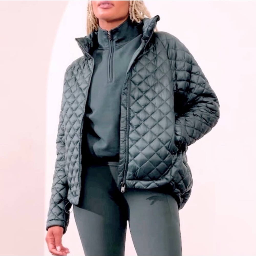 ATHLETA Whisper Featherless Puffer Jacket NWT